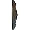 Ekena Millwork Flower Spiral Ceiling Medallion (Fits Canopies up to 2"), 12 1/4"OD x 2 1/4"P, Bronze Blue Patina CM12FLBBS - alternate 2